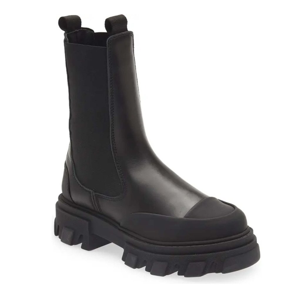 Ganni Lug Sole Chelsea Boots 39